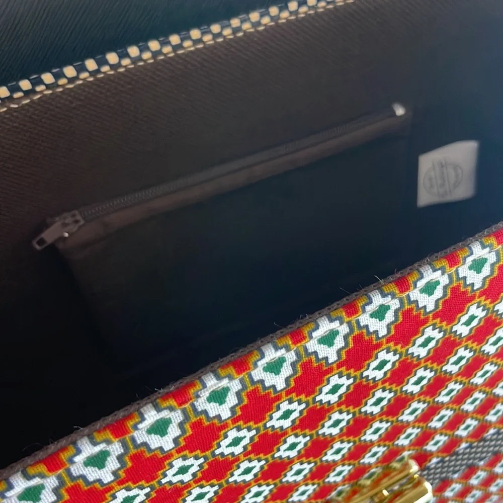 NEW Fabric Pattern Fashion Trendy Briefcase and Back Pack.